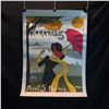Image 1 : "BAIE DU MONT ST. MICHEL" LARGE VINTAGE FRENCH SHOW POSTER, 44 3/4'' X 33 1/4''