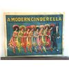 Image 1 : "A MODERN CINDERELLA" VINTAGE FRENCH SHOW POSTER, 23 3/4'' X 27 1/2''