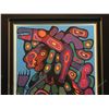 Image 2 : NORVAL MORRISSEAU, "AS THE ARTIST SEES HIMSELF", FRAMED LIMITED EDITION PRINT, 204/220, SIGNED BY