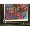 Image 3 : NORVAL MORRISSEAU, "AS THE ARTIST SEES HIMSELF", FRAMED LIMITED EDITION PRINT, 204/220, SIGNED BY