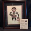 Image 1 : HENRY HUNT "CANNIBAL WOMAN" FRAMED LIMITED EDITION, HAND SIGNED PRINT, 89/600, DATED 1979, SIGNED