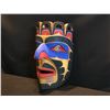 Image 2 : BRIAN SPENCE, HAND CARVED AND PAINTED "KING OF THE SEA" MASK, FROM SQUAMISH, B.C., ABALONE INLAID