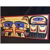 Image 3 : VERY LARGE DARREN YELTON SQUAMISH NATION, HAND CARVED AND PAINTED "THUNDERBIRD" PADDLE, 73.5''