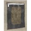 Image 2 : INUIT, HAND MADE MUSK OX BLANKET, 83'' X 60''