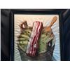 Image 2 : "BELL [FRENCH BUTCHER]" LARGE FRAMED VINTAGE FRENCH ADVERTISING POSTER,