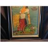 Image 3 : "MANON [FRENCH FERTILIZER]" LARGE FRAMED VINTAGE FRENCH ADVERTISING POSTER,