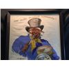 Image 2 : "CAMEMBERT GEORGES BISSON" LARGE FRAMED VINTAGE FRENCH ADVERTISING POSTER,