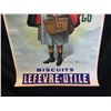 Image 3 : "LU LU BISCUITS" VINTAGE FRENCH ADVERTISING POSTER, 69'' X 47''