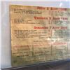 Image 2 : VINTAGE FRENCH CONTEST PRIZE LISTING POSTER, 23 3/4'' X 34 3/4''