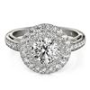 2.25 CTW Certified VS/SI Diamond Solitaire Halo Ring 18K White Gold - REF-481X5R - 26880