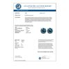 Image 3 : 2.56 CTW Certified Intense Blue SI Diamond Solitaire Stud Earrings 10K Rose Gold - REF-315M2F - 3668
