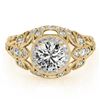 1.25 CTW Certified VS/SI Diamond Solitaire Antique Ring 18K Yellow Gold - REF-223A6V - 27332