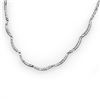 2.0 CTW Certified VS/SI Diamond Necklace 18K White Gold - REF-241X6R - 13886