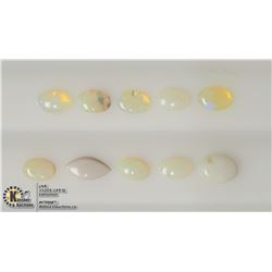 #10-10 GENUINE AUSTRALIAN OPALS GEMSTONES