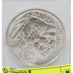 TROY OUNCE.999 SILVER BUFFALO COIN