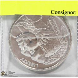 TROY OUNCE.999 SILVER BUFFALO COIN