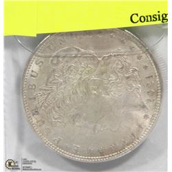1921 US MORGAN SILVER DOLLAR COIN