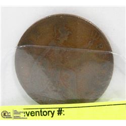 1927 BRITISH LARGE PENNY COIN