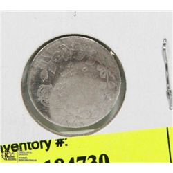 1930 CANADIAN SILVER DIME.