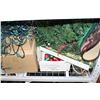 Image 2 : SHELF LOT OF CHRISTMAS TREE STAND AND CHRISTMAS DECOR