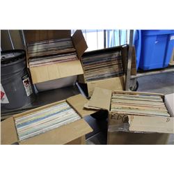 FOUR BOXES OF RECORDS