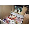 Image 2 : THREE BOXES OF CHRISTMAS FIGURES FOUNTAIN AND CANDLES AND ETC