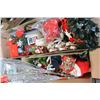 Image 1 : TWO BOXES OF CHRISTMAS DECOR