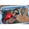 Image 2 : 2 TOTES OF TOOLS AND TOOLBELTS