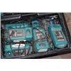 Image 2 : 3 TOTES OF MAKITA CORDLESS TOOLS