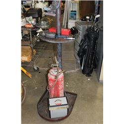 WELDERS TABLE AND TOOLS AND SPRAYER