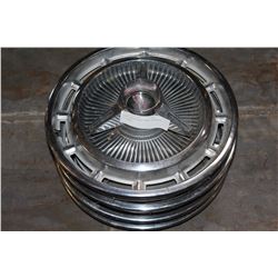 FOUR SS HUBCAPS 13 INCH