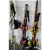 Image 2 : LOT OF SKIS, POLES AND BOOTS
