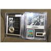 Image 1 : BOSTON AND ELVIS FRAMED ROCK AND ROLL MEMORIBILIA