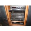 Image 2 : TECHNICS 5 DISC CHANGER STEREO EQUALIZER AND SPEAKERS WITH STAND