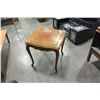 Image 3 : WOOD GLASS TOP ENDTABLE