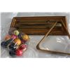 Image 2 : BILLIARD BALL SET RACK AND SCORBOARD