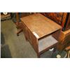 Image 3 : MAPLE 1 DRAWER ENDTABLE AND VINTAGE WOOD ENDTABLE