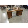 Image 1 : ART DECO SPEAKEASY COFFEE TABLE ORIGINAL GLASS AND CASTORS