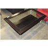 Image 2 : GLASSTOP 2 TIER COFFEE TABLE