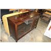 Image 2 : MODERN GLASS DOOR SERVING CABINET