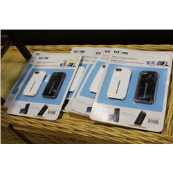 LOT OF 6 RUGGED IPHONE 5 PROTECTIVE CASES