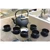 Image 1 : CAST IRON TEA SET