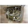 Image 1 : TRAY OF VINTAGE AND NEW COAT HOOKS