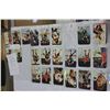 Image 1 : 1977 OPEE CHEE SET OF 22 SIGNED CARDS