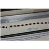 Image 2 : STERLING SILVER GENUINE GARNET BRACELET WITH APPRASIELS $1000.00