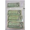 Image 1 : LOT OF FOUR CENTENNIAL ONE DOLLAR BILLS