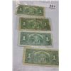 Image 2 : FOUR 1937 CANADIAN DOLLAR BILLS