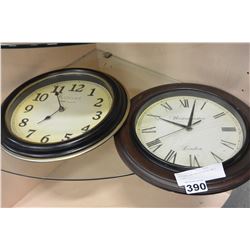 INSPIRED AND WESTMINSTER WALL CLOCKS