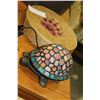 Image 3 : WALL MOUNTED HORSE HEAD AND ANIMAL SKIN DRUM AND TURTLE LIGHT