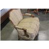 Image 2 : WALNUT ARMCHAIR AND CUSHION